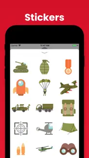 military stickers - army force iphone resimleri 1