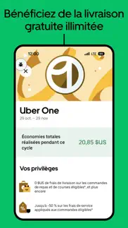 uber eats : livraison de repas iPhone Captures Décran 4