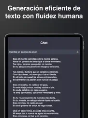 ia chat chatbot ai en español ipad capturas de pantalla 1