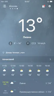 Погода: Прогноз погоды айфон картинки 1