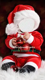christmas santa photo montage iphone images 1