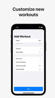 exercise hiit interval timer iphone capturas de pantalla 4