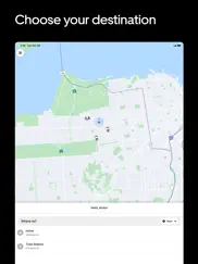 uber - request a ride ipad images 1
