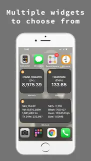bitcoin block clock app iphone bildschirmfoto 2