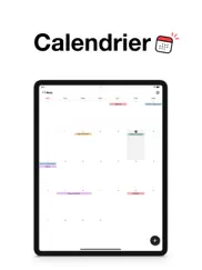 mon calendrier - agenda app iPad Captures Décran 2