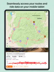 ride with gps: bike navigation ipad images 2