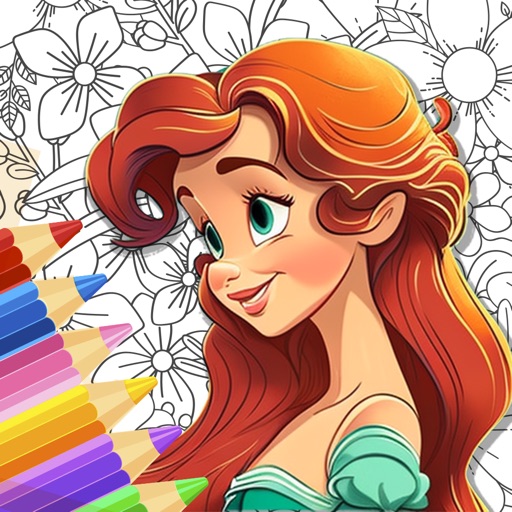 Drawing princess learning game app reviews download