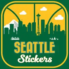 seattle stickers logo, reviews