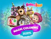 masha and the bear coloring 3d ipad resimleri 1