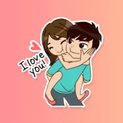 love couple-download wasticker logo, reviews