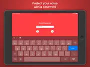 secure notepad - private notes ipad images 1