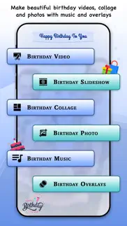 birthday music video maker iphone images 1
