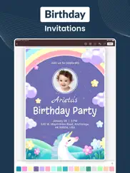 invitation maker, card creator ipad images 4