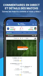 match en direct - live score iPhone Captures Décran 3