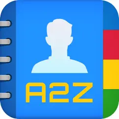 a2z contacts - group text app logo, reviews