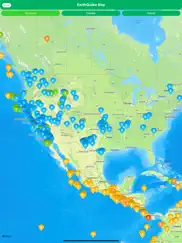 earthquake map ipad bildschirmfoto 1