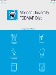 monash university fodmap diet ipad bildschirmfoto 1