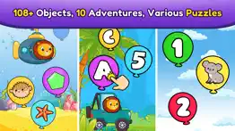 balloon pop toddler game: abc iphone images 1