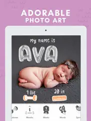 baby art milestones ipad resimleri 1