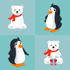 polar bear and penguin emojis logo, reviews
