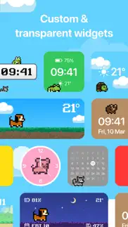 pixel pets - cute, widget, app iphone capturas de pantalla 4
