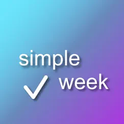 simple week checklist logo, reviews