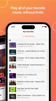 musi - simple music streaming iphone images 2
