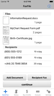 fax for iphone - send fax app iphone images 2