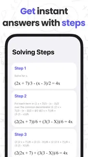 mathmaster: math solver & help iphone images 2