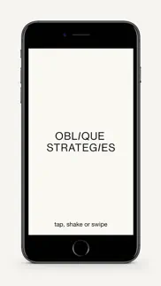 oblique strategies se iphone images 3