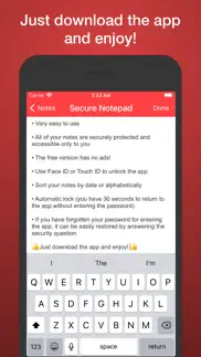 secure notepad - private notes iphone images 4