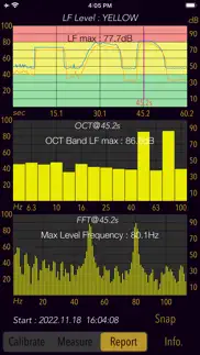 low frequency detector iPhone Captures Décran 4