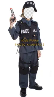 kids police photo montage iphone images 1