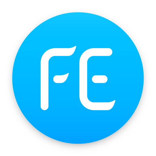 fe file explorer pro logo, reviews