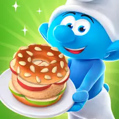 smurfs - the cooking game logo, reviews