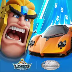 lords mobile: kingdom wars logo, reviews