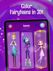 fairyteens. magic 3d coloring ipad resimleri 1
