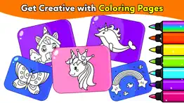 unicorn coloring games iphone images 2