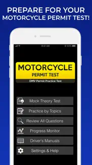 dmv motorcycle permit test iphone resimleri 1