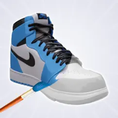 sneaker art 3d coloring design logo, reviews