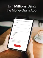 moneygram® money transfers app ipad images 2
