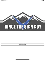 vince the sign guy ipad images 1
