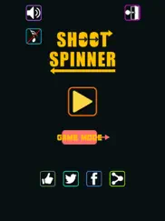 shoot spinner ipad capturas de pantalla 1