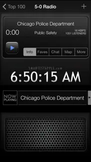 5-0 radio pro police scanner iPhone Captures Décran 2