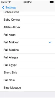 alarm clock for muslims with full azan (منبه المسلم - لقرآن الكريم - أذان - أوقات الصلاة) iPhone Captures Décran 4