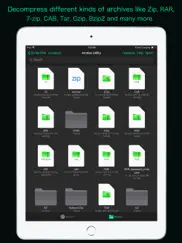 archive utility iPad Captures Décran 1
