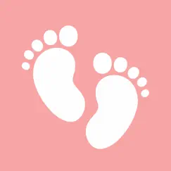 simple baby kick counter logo, reviews
