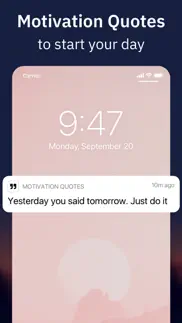 motivation quotes, daily quote iPhone Captures Décran 3