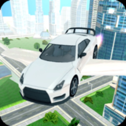 Flying Sports Car Simulator 3D app reviews download