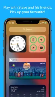 steve - widget game iphone images 3